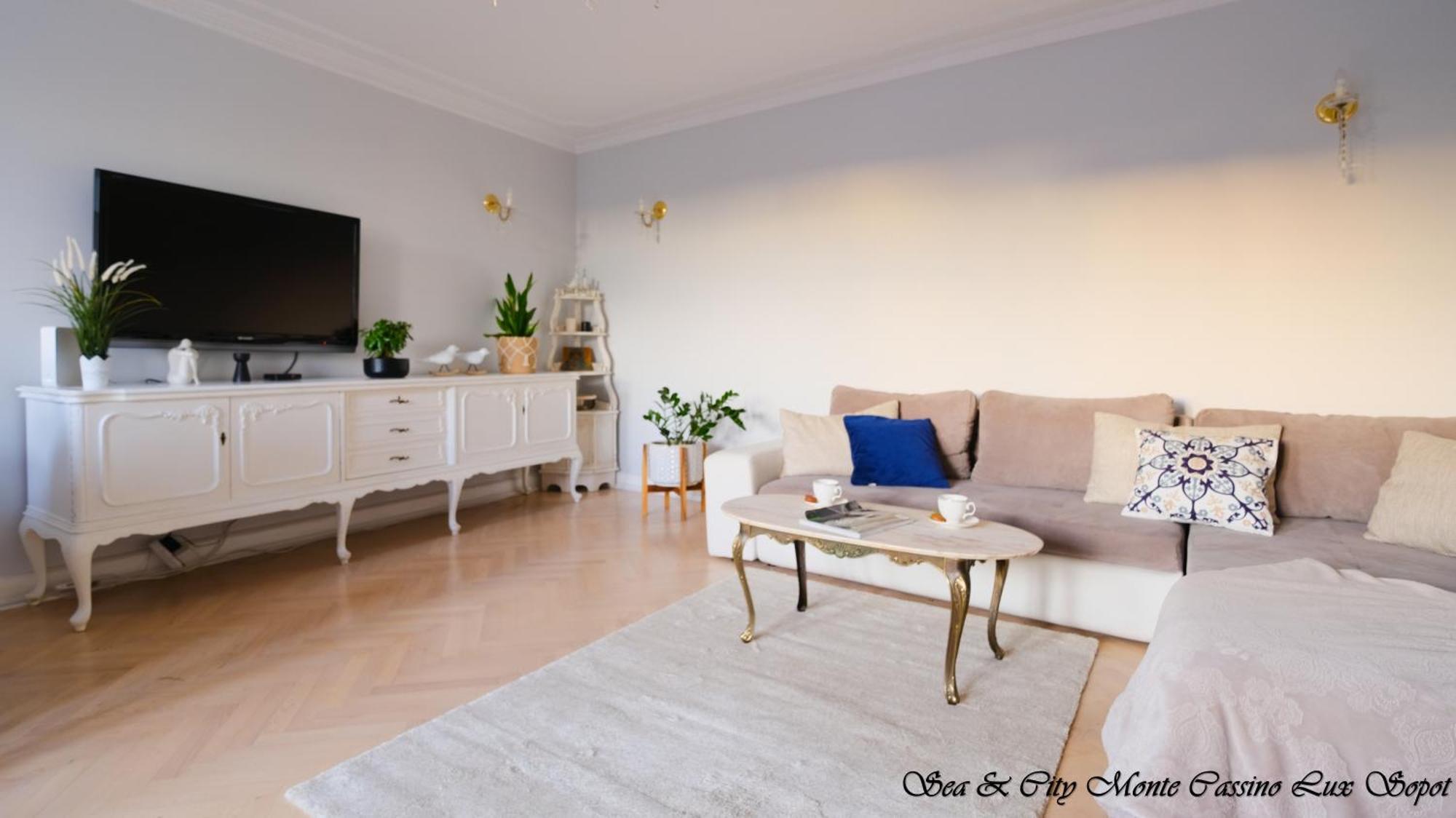 Sea & City 50 M Monte Casinno 100 M Beach Apartments Lux 索波特 外观 照片